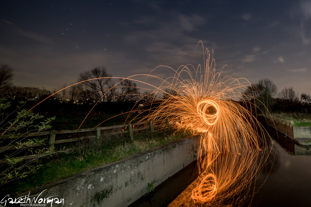 Watermead Wire Wool and Moon